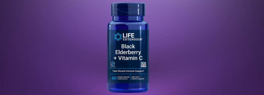 Review of Life Extension Black Elderberry Plus Vitamin C