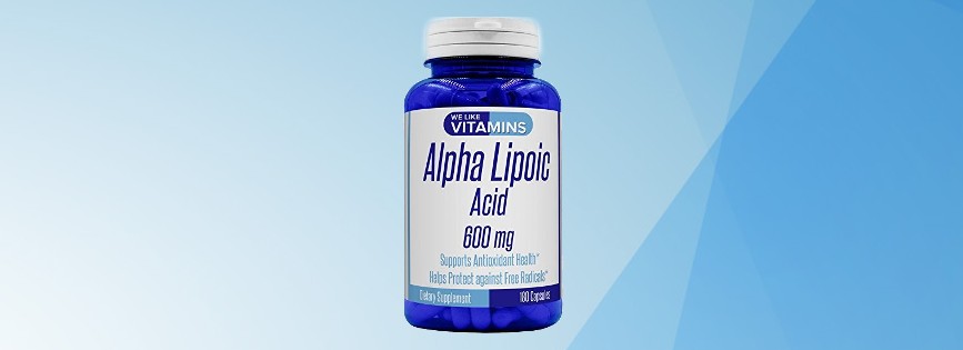 We Like Vitamins Alpha Lipoic Acid 600mg 180 capsules