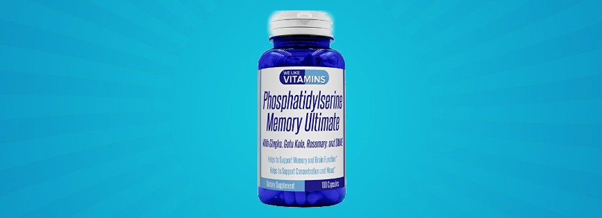 We Like Vitamins Phosphatidylserine Memory Ultimate 100 capsules