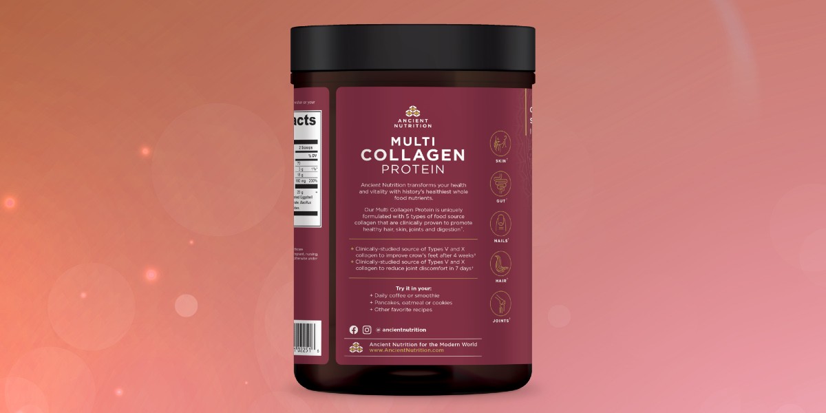 Ingredients of Ancient Nutrition Multi Collagen