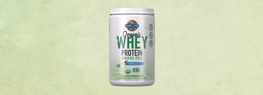 Review of Garden of Life Organic Grass Fed Whey Protein Powder