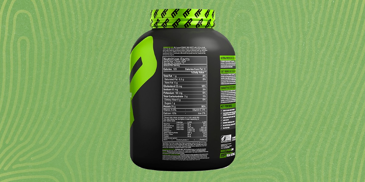 Ingredients of MusclePharm Combat Protein Powder